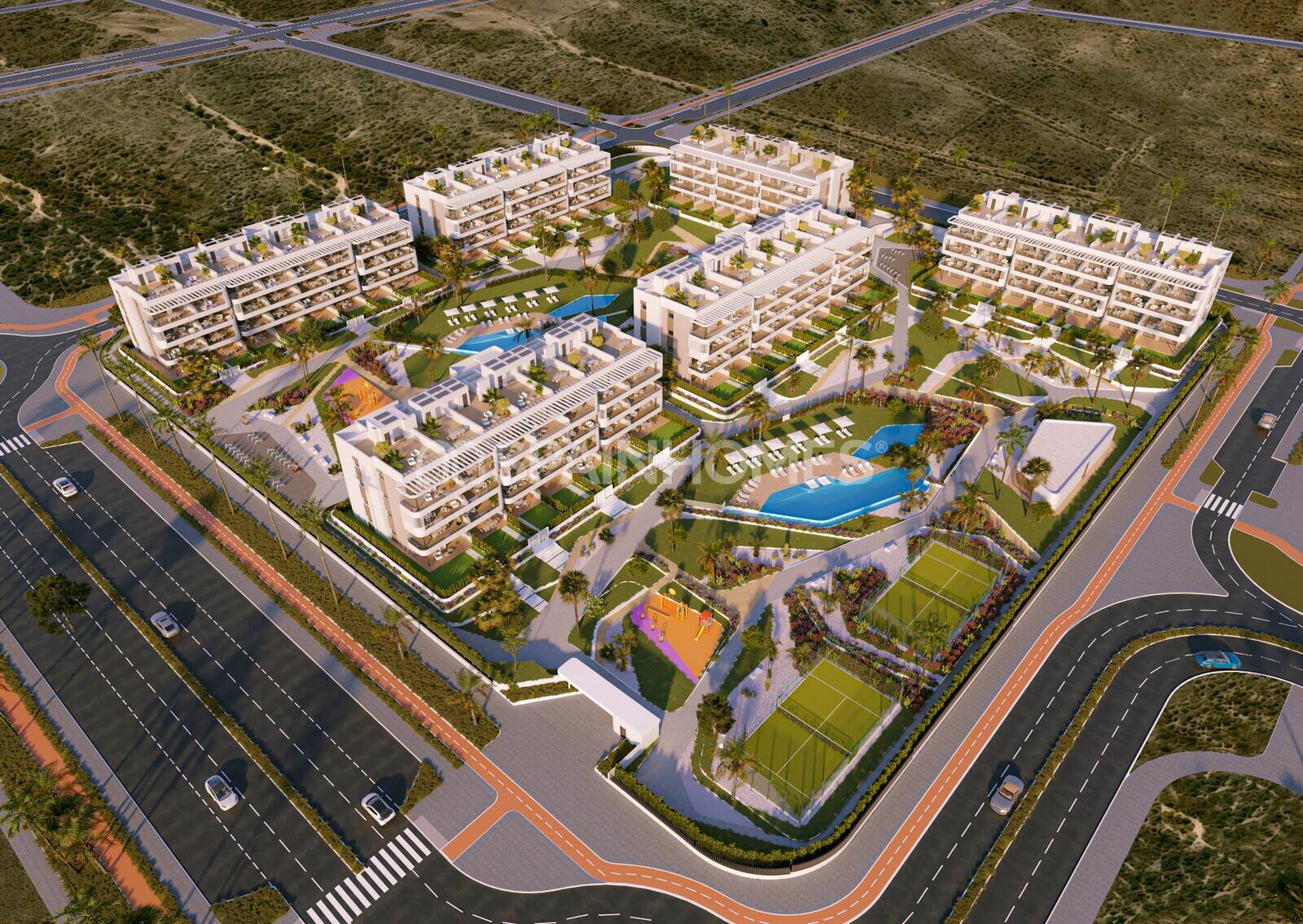 Apartment in Torrevieja, Alicante, Spain 2 bedrooms, 65 sq.m. No. 146862