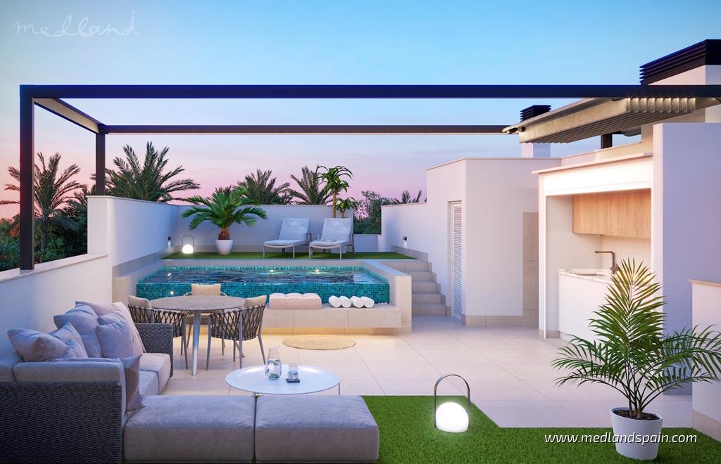 Apartment in Pilar de la Horadada, Alicante, Spain 3 bedrooms, 99 sq.m. No. 191696