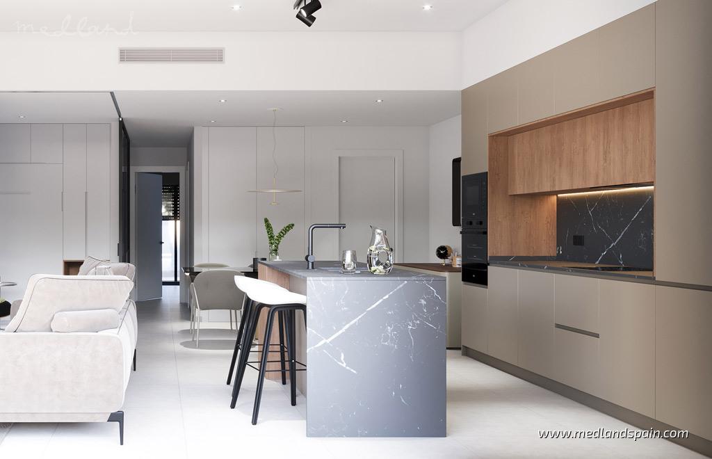 Apartment in Pilar de la Horadada, Alicante, Spain 3 bedrooms, 99 sq.m. No. 191696