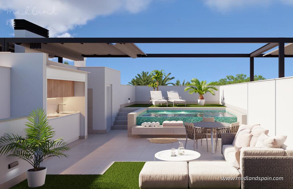 Apartment in Pilar de la Horadada, Alicante, Spain 3 bedrooms, 99 sq.m. No. 191696