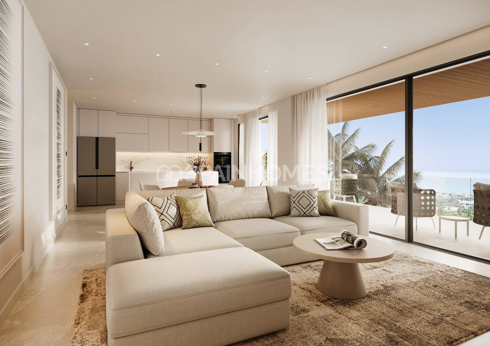 Apartment in Mijas, Malaga, Spain 2 bedrooms, 144 sq.m. No. 146499