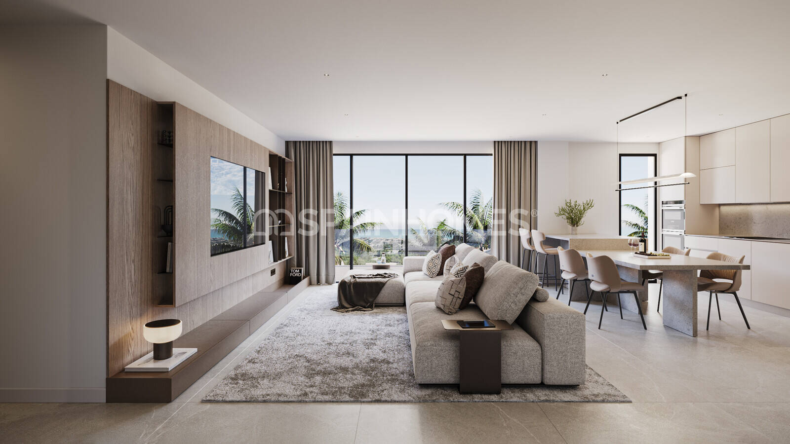 Apartment in Mijas, Malaga, Spain 2 bedrooms, 144 sq.m. No. 146499
