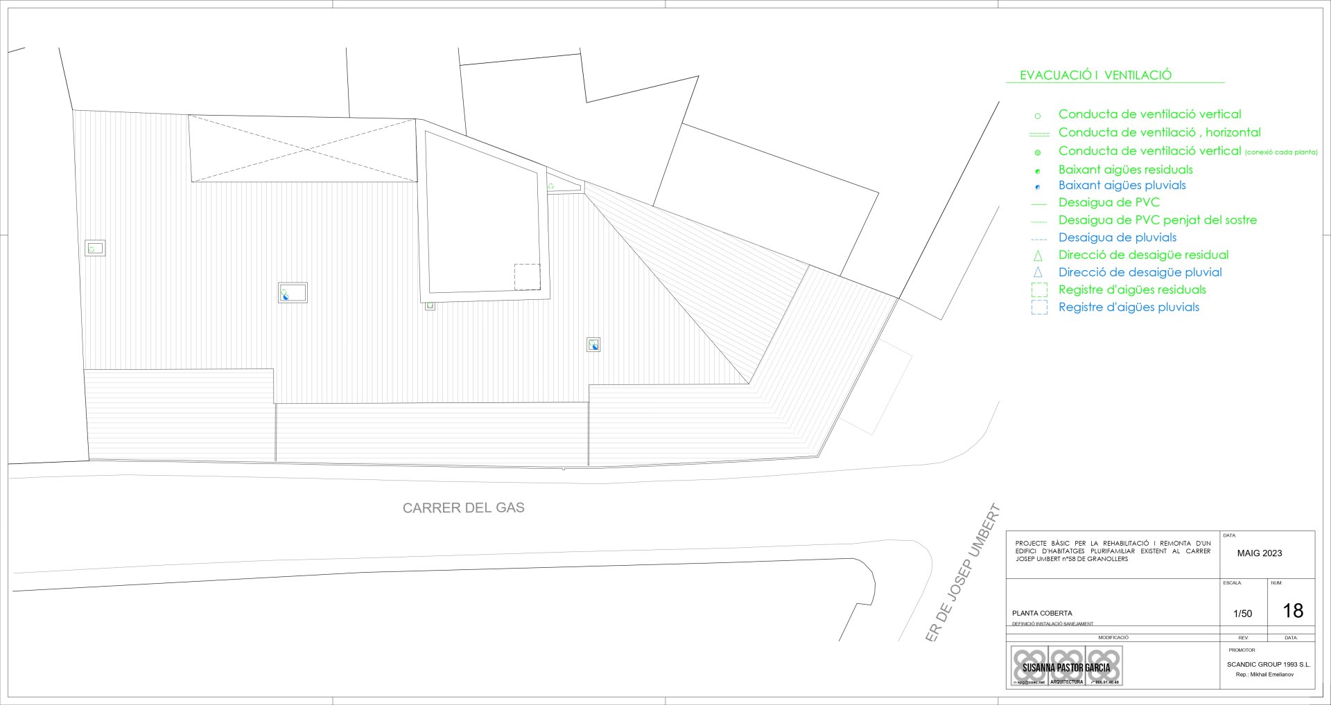 Commercial property à Granollers, Barcelona, Espagne 1455 m2 No. 146497
