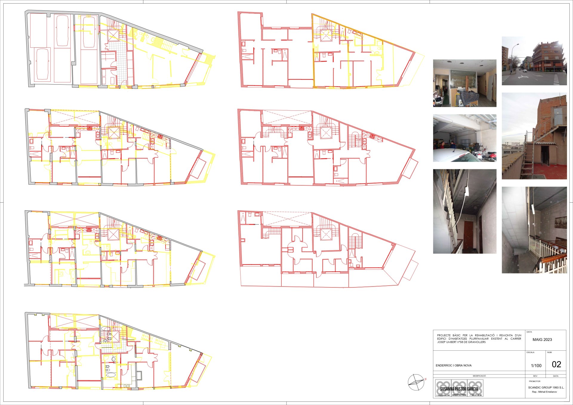 Commercial property à Granollers, Barcelona, Espagne 1455 m2 No. 146497
