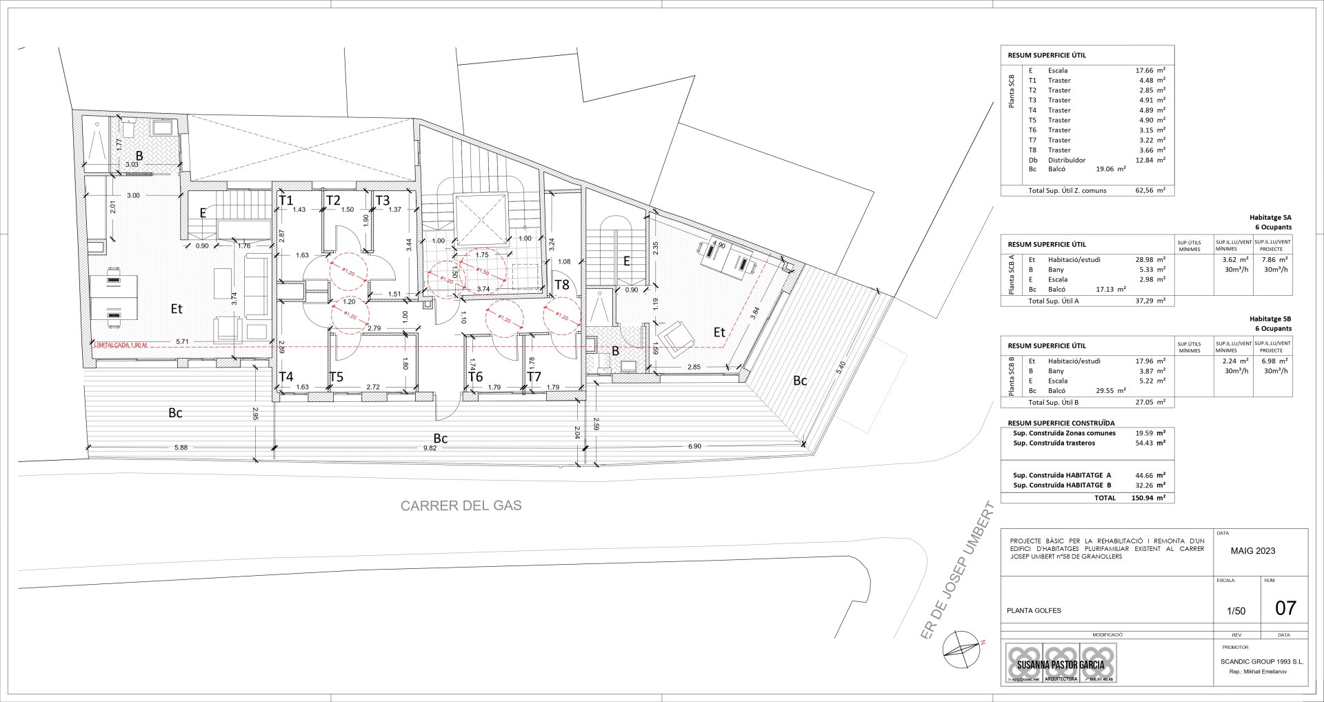 Commercial property à Granollers, Barcelona, Espagne 1455 m2 No. 146497