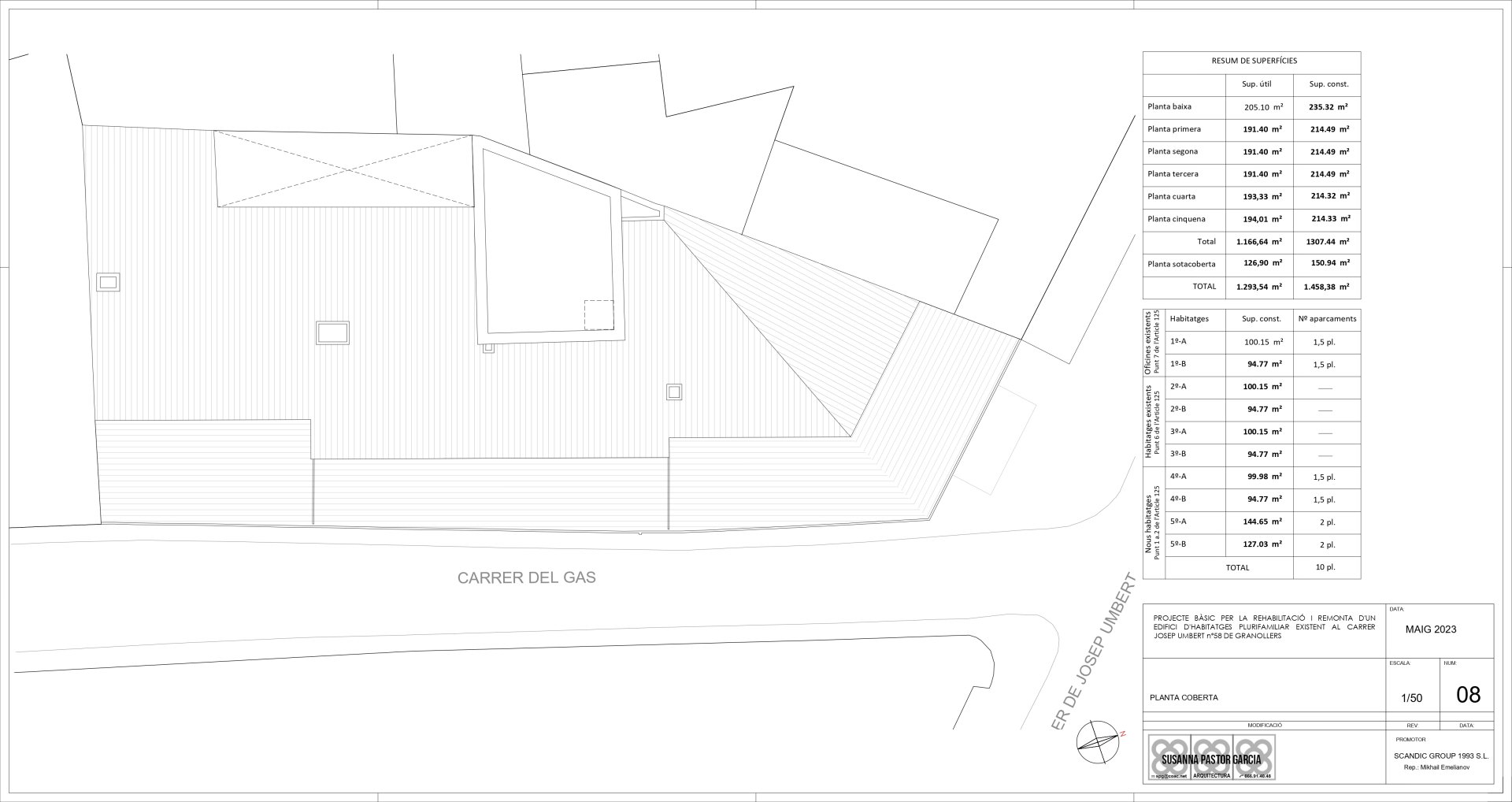 Commercial property à Granollers, Barcelona, Espagne 1455 m2 No. 146497