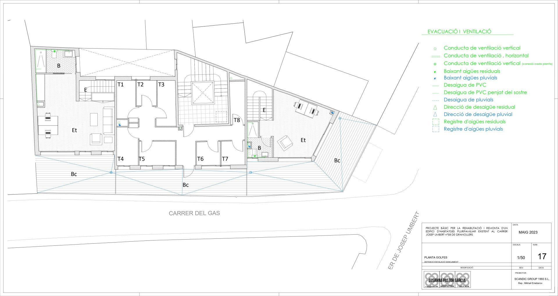 Commercial property à Granollers, Barcelona, Espagne 1455 m2 No. 146497
