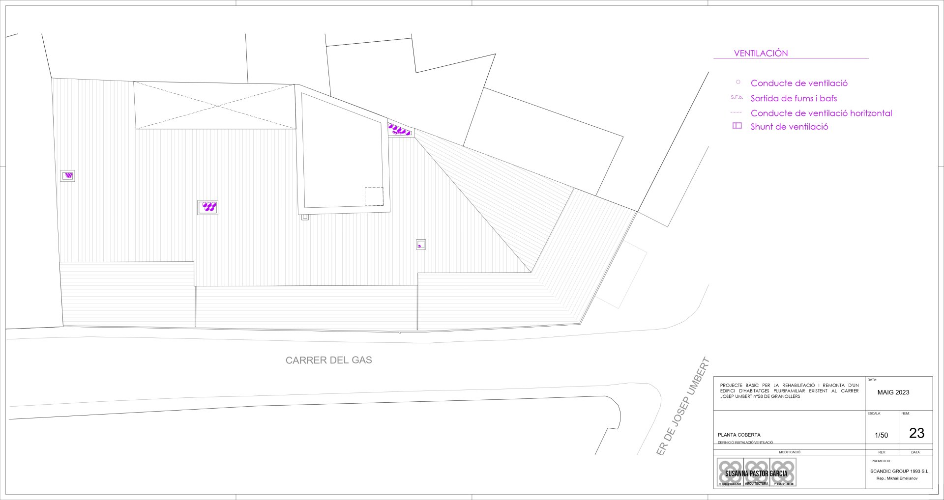 Commercial property à Granollers, Barcelona, Espagne 1455 m2 No. 146497