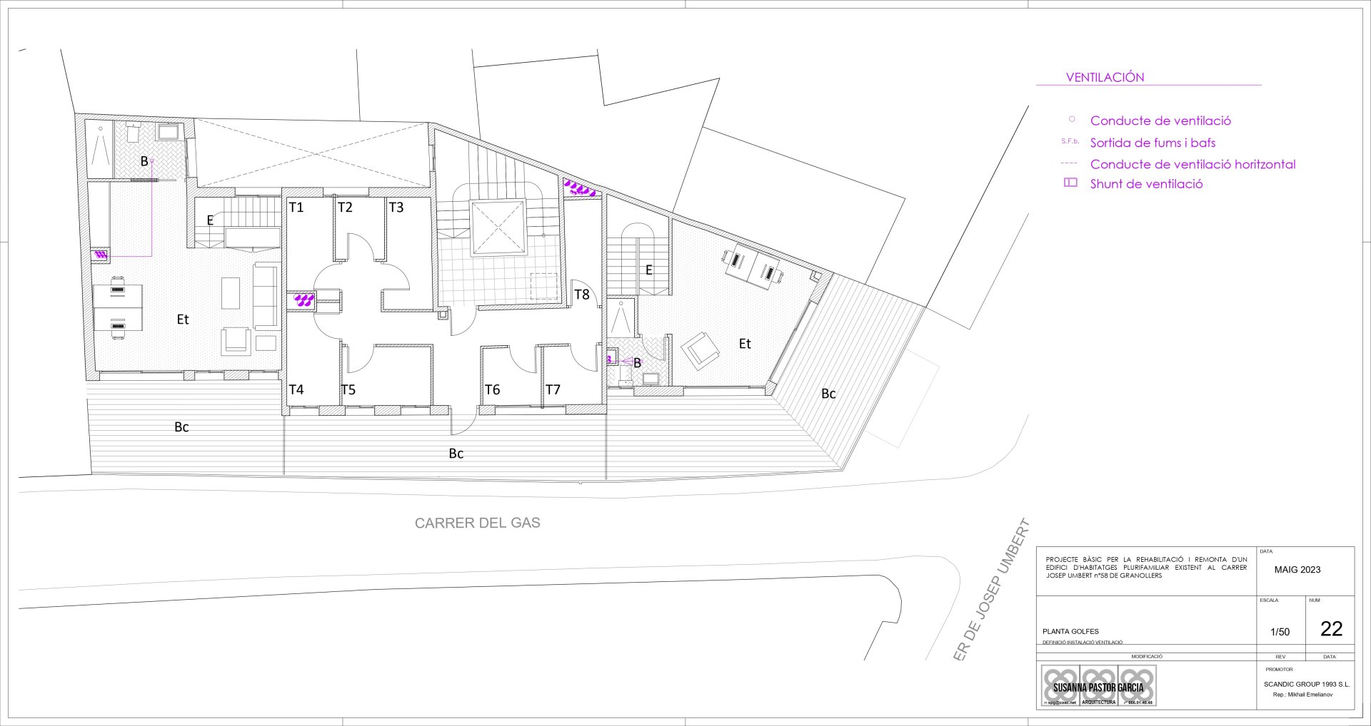 Commercial property à Granollers, Barcelona, Espagne 1455 m2 No. 146497