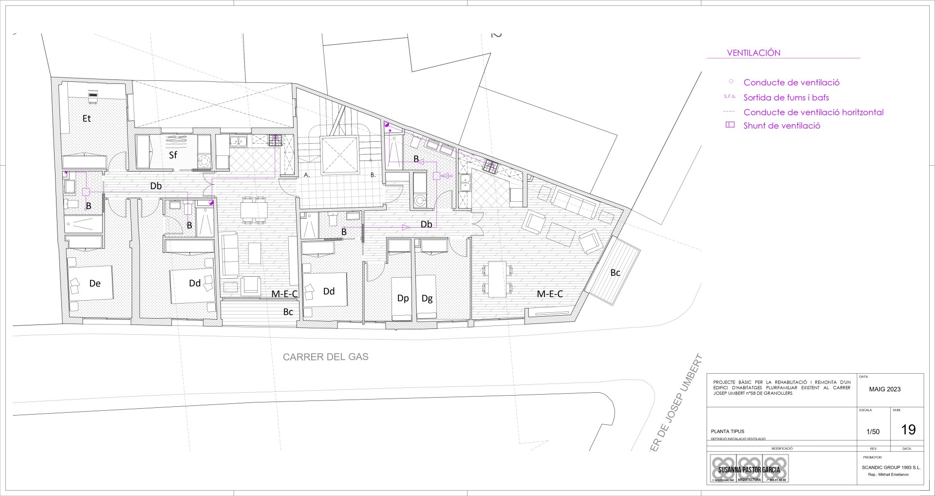 Commercial property à Granollers, Barcelona, Espagne 1455 m2 No. 146497