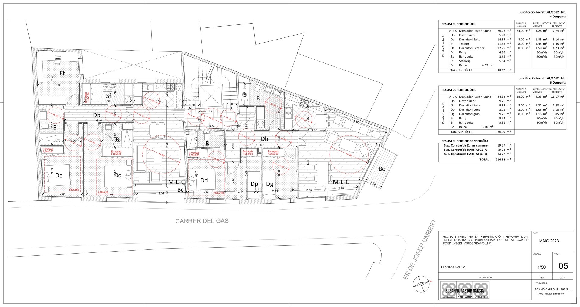 Commercial property à Granollers, Barcelona, Espagne 1455 m2 No. 146497