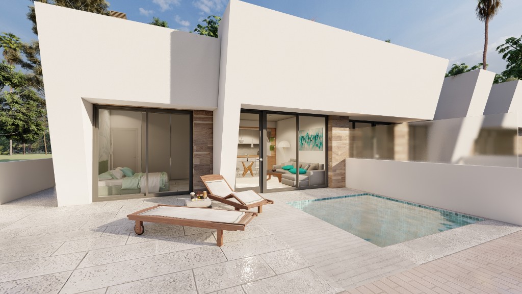 Townhouse à Torre-Pacheco, Murcia, Espagne 2 chambres, 97 m2 No. 144917