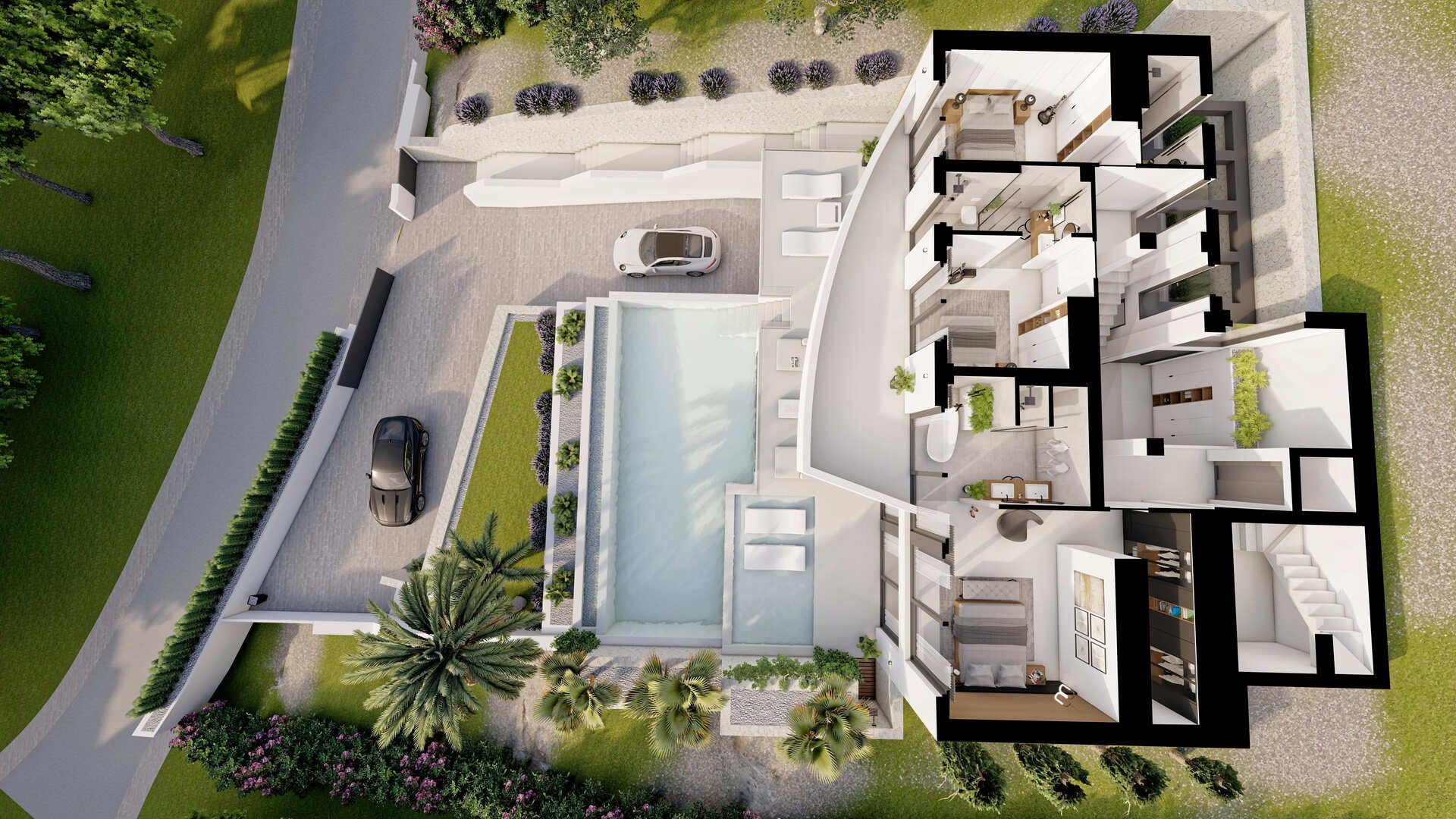 Villa à Altea, Alicante, Espagne 4 chambres, 540 m2 No. 188845