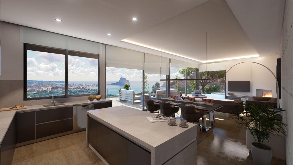 Willa w Calpe, Alicante, Hiszpania 6 sypialni, 670 mkw. nr 194758