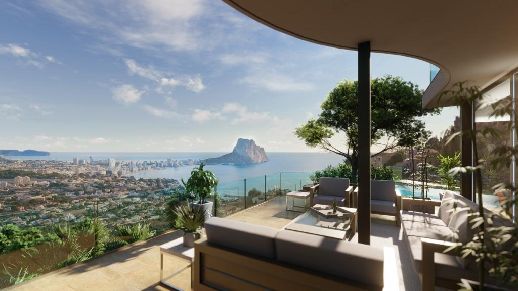 Willa w Calpe, Alicante, Hiszpania 6 sypialni, 670 mkw. nr 194758