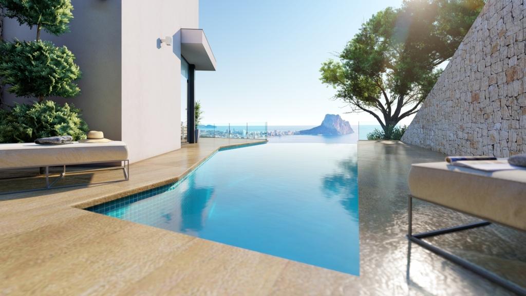 Willa w Calpe, Alicante, Hiszpania 6 sypialni, 670 mkw. nr 194758