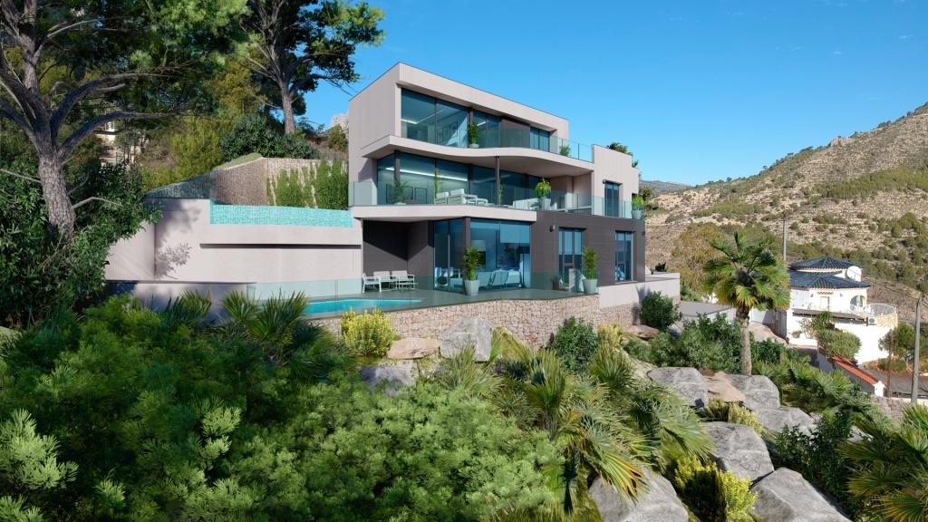 Willa w Calpe, Alicante, Hiszpania 6 sypialni, 670 mkw. nr 194758