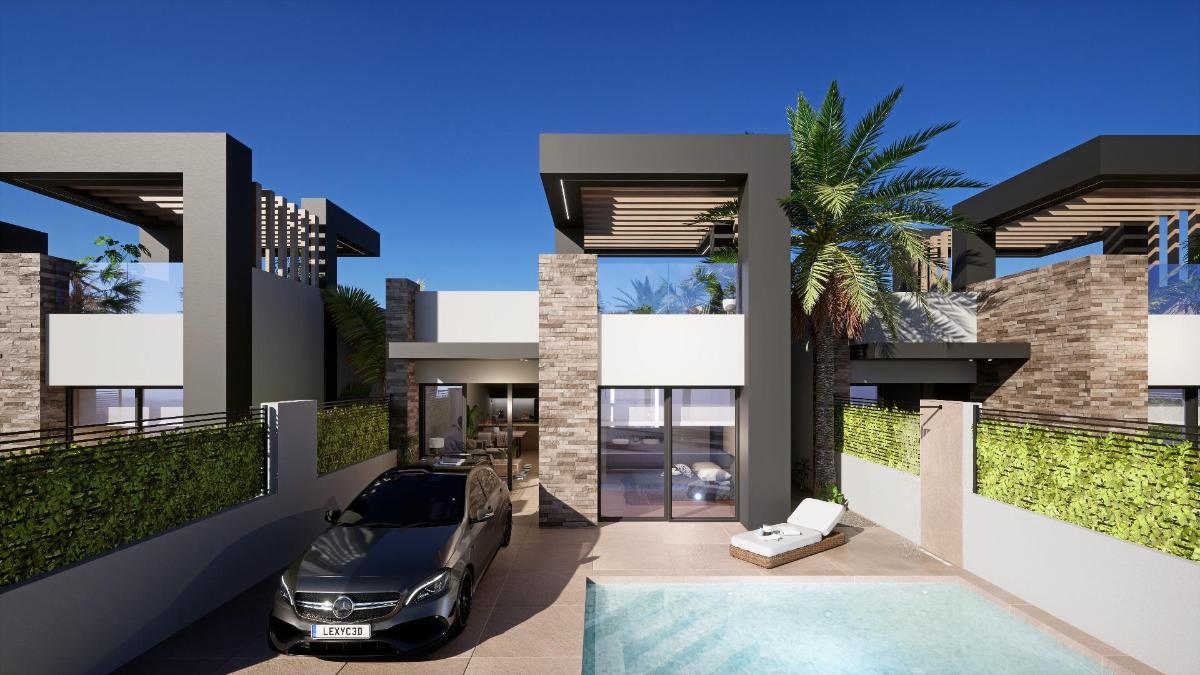 Villa in San Fulgencio, Alicante, Spain 3 bedrooms, 127 sq.m. No. 97474
