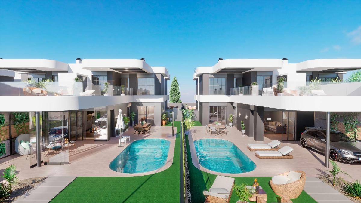 Villa i Los Alcazares, Murcia, Spanien 3 sovrum, 151 kvm. Nr. 97473