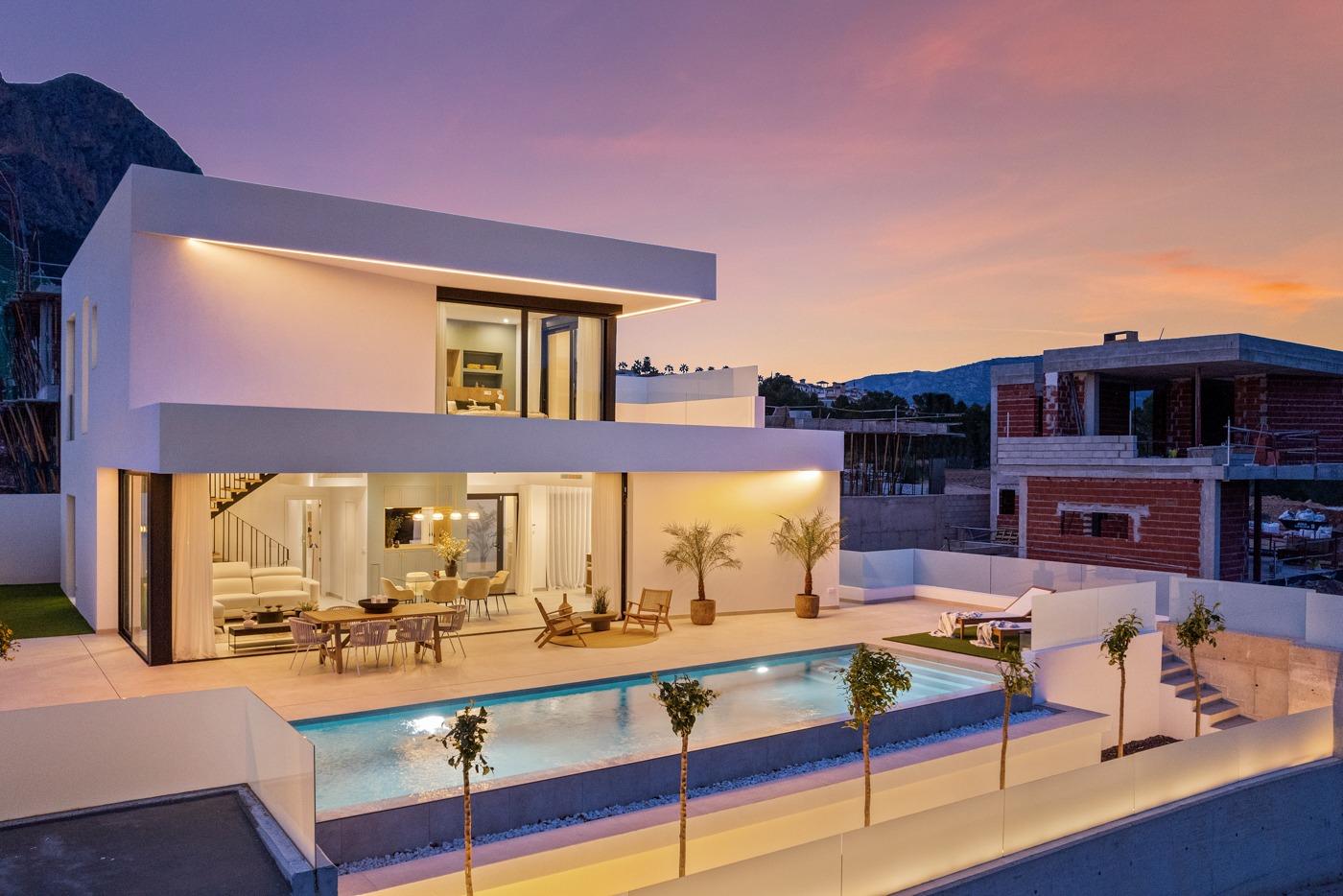 Villa in Polop, Alicante, Spain 3 bedrooms, 306 sq.m. No. 141742