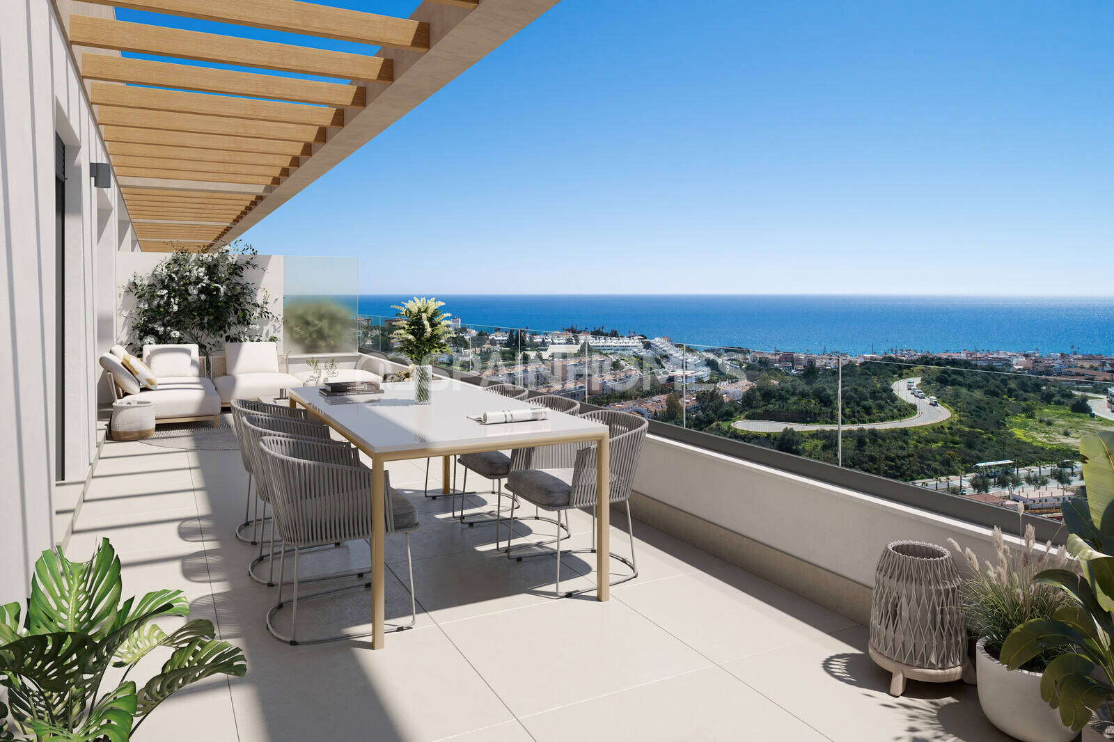 Huoneisto Mijas, Malaga, Espanja 2 makuuhuonetta, 69 m2 No. 179478
