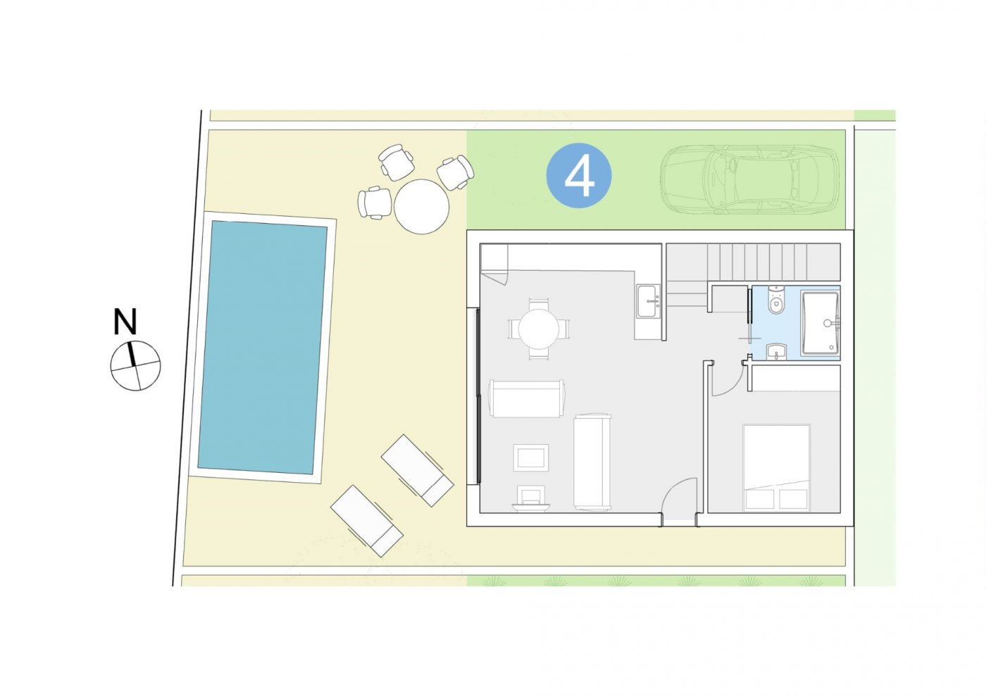 Villa in Los Dolses, Alicante, Spain 3 bedrooms, 97 sq.m. No. 135257