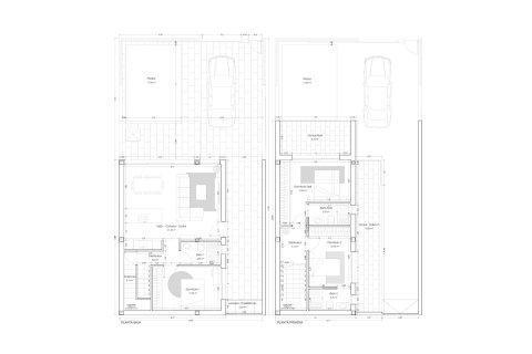 Layout 3 bedrooms, 113 sq.m in Altos de San Pedro III in San Pedro del Pinatar, Murcia, Spain No. 154936