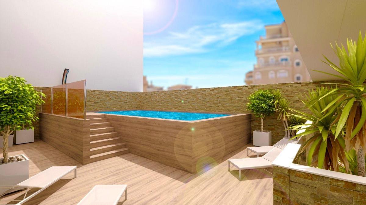 Huoneisto Torrevieja, Alicante, Espanja 3 makuuhuonetta, 140 m2 No. 148949