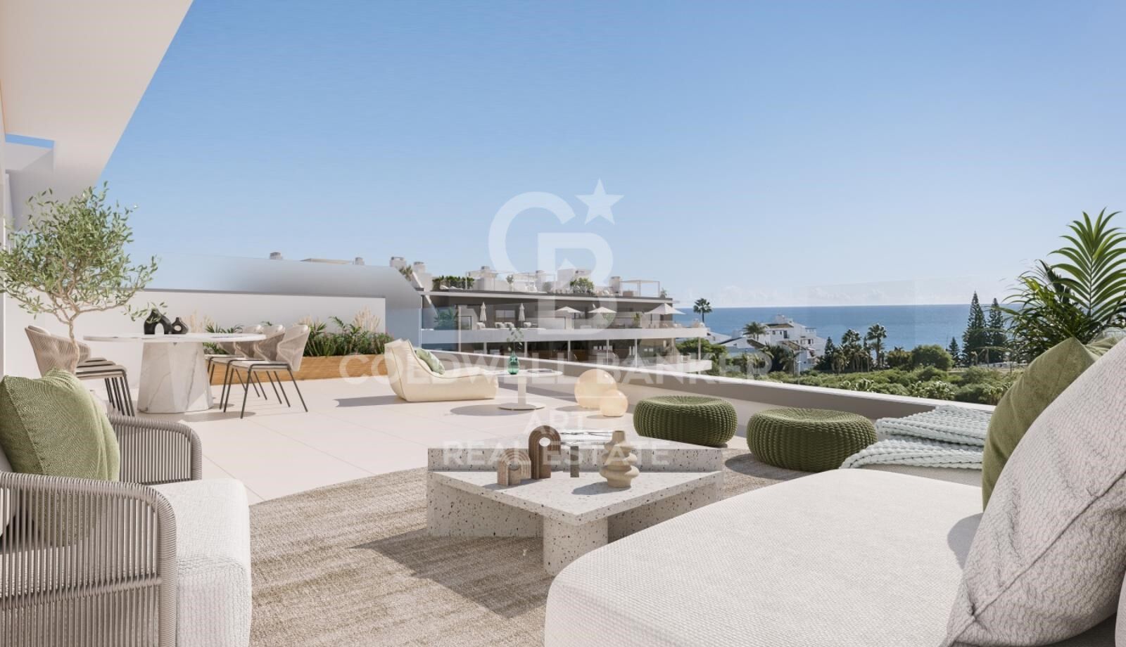 Penthouse in Estepona, Malaga, Spain 2 bedrooms, 100 sq.m. No. 159258