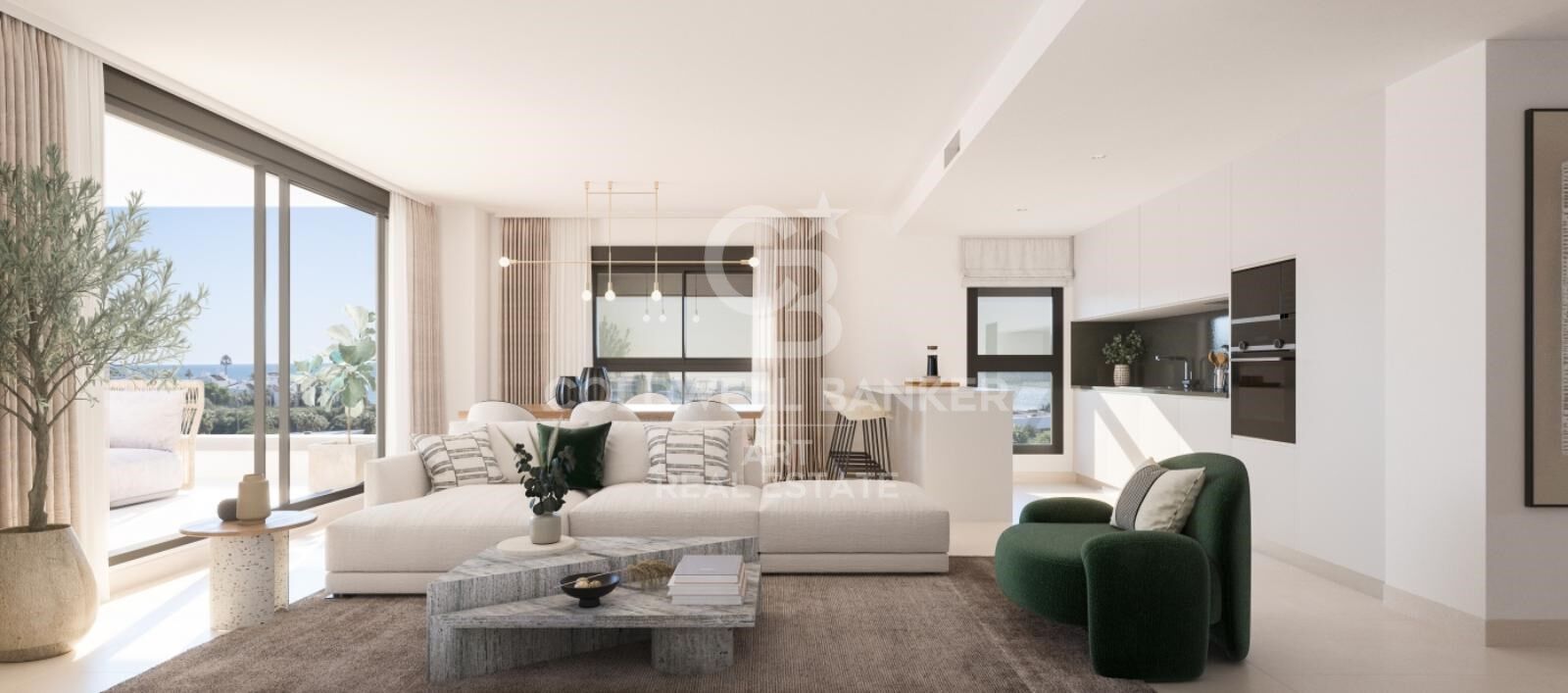 Penthouse in Estepona, Malaga, Spain 2 bedrooms, 100 sq.m. No. 159258