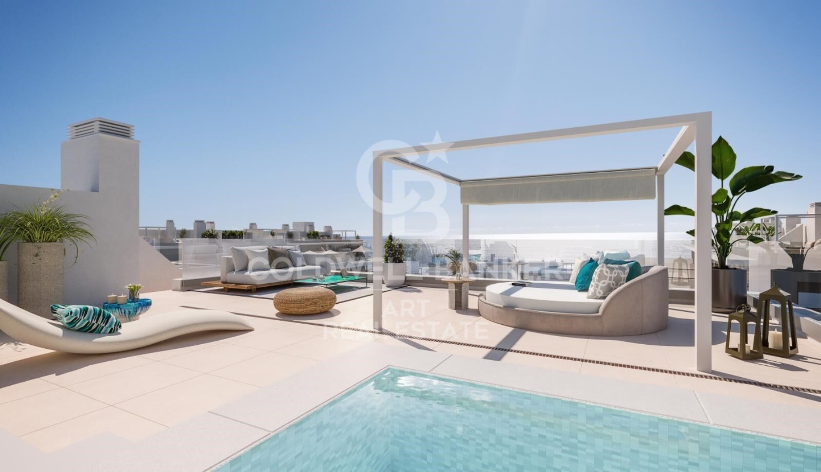 Penthouse in Estepona, Malaga, Spain 2 bedrooms, 100 sq.m. No. 159258