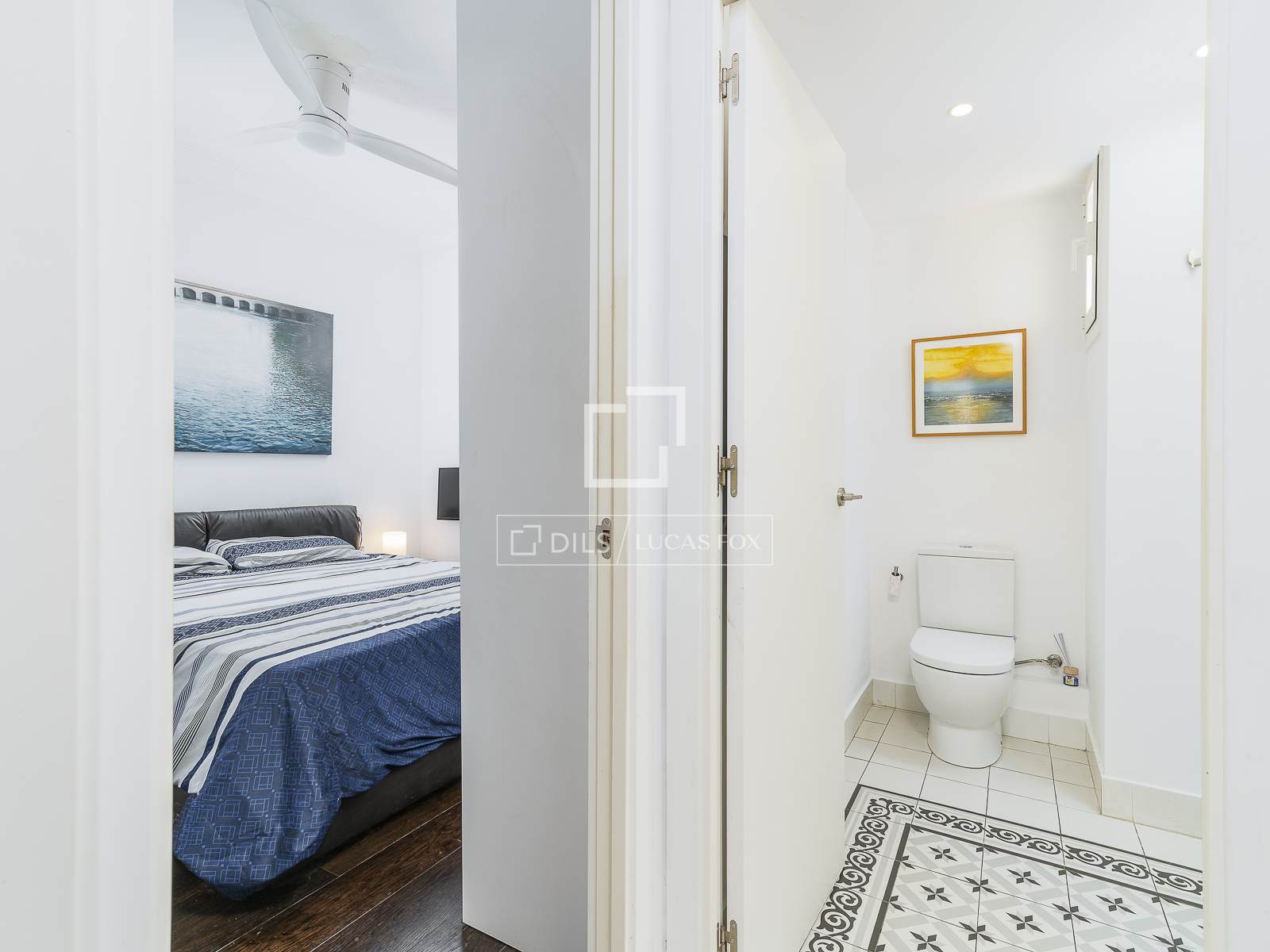 Takvåning i Barcelona, Spanien 1 sovrum, 43 kvm. Nr. 166787