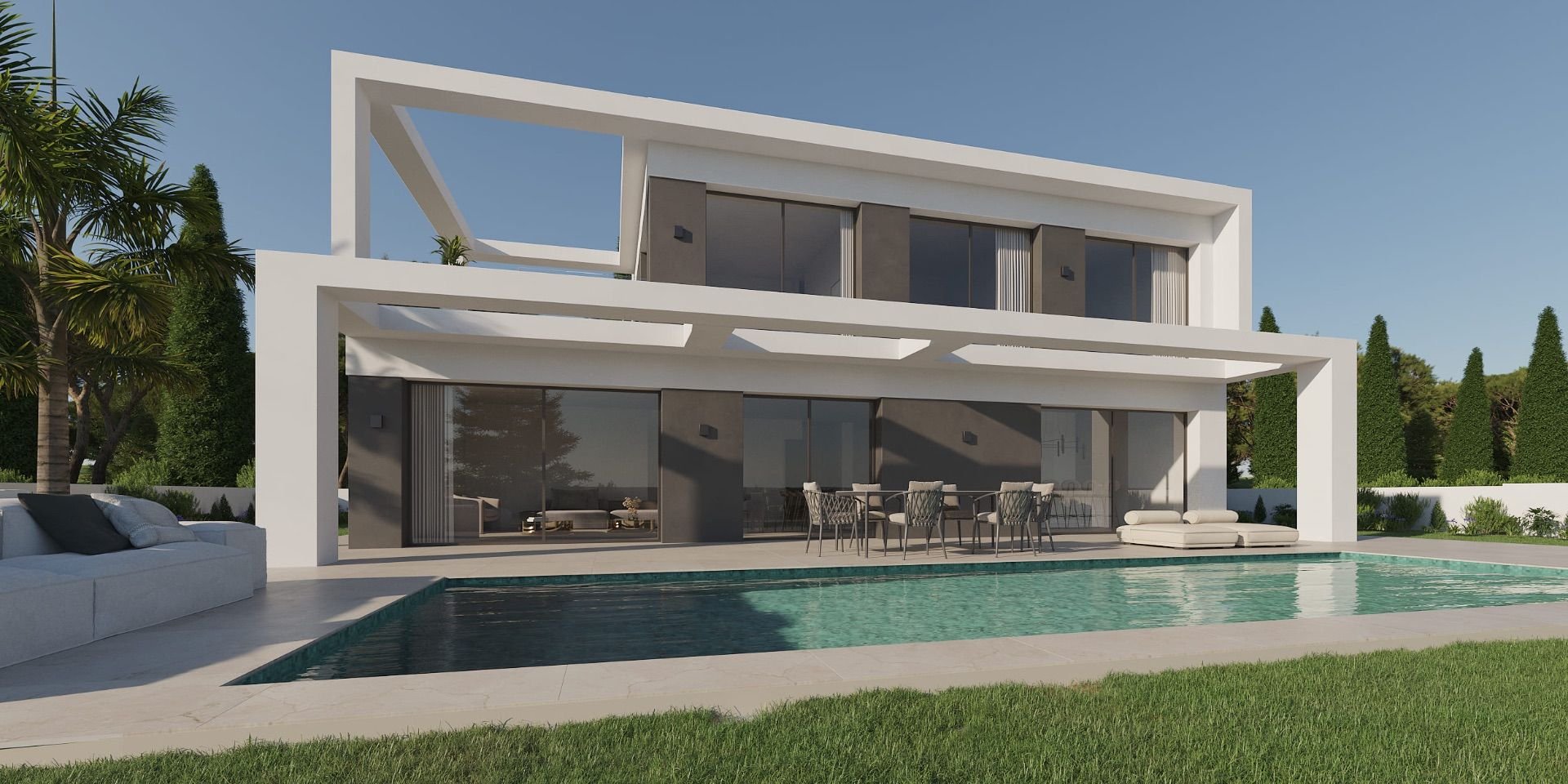 Hus i Javea, Alicante, Spanien 3 sovrum, 175 kvm. Nr. 98869