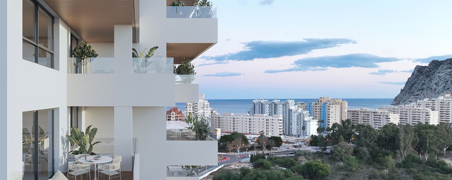 Apartment à Calpe, Alicante, Espagne 2 chambres, 85 m2 No. 98868