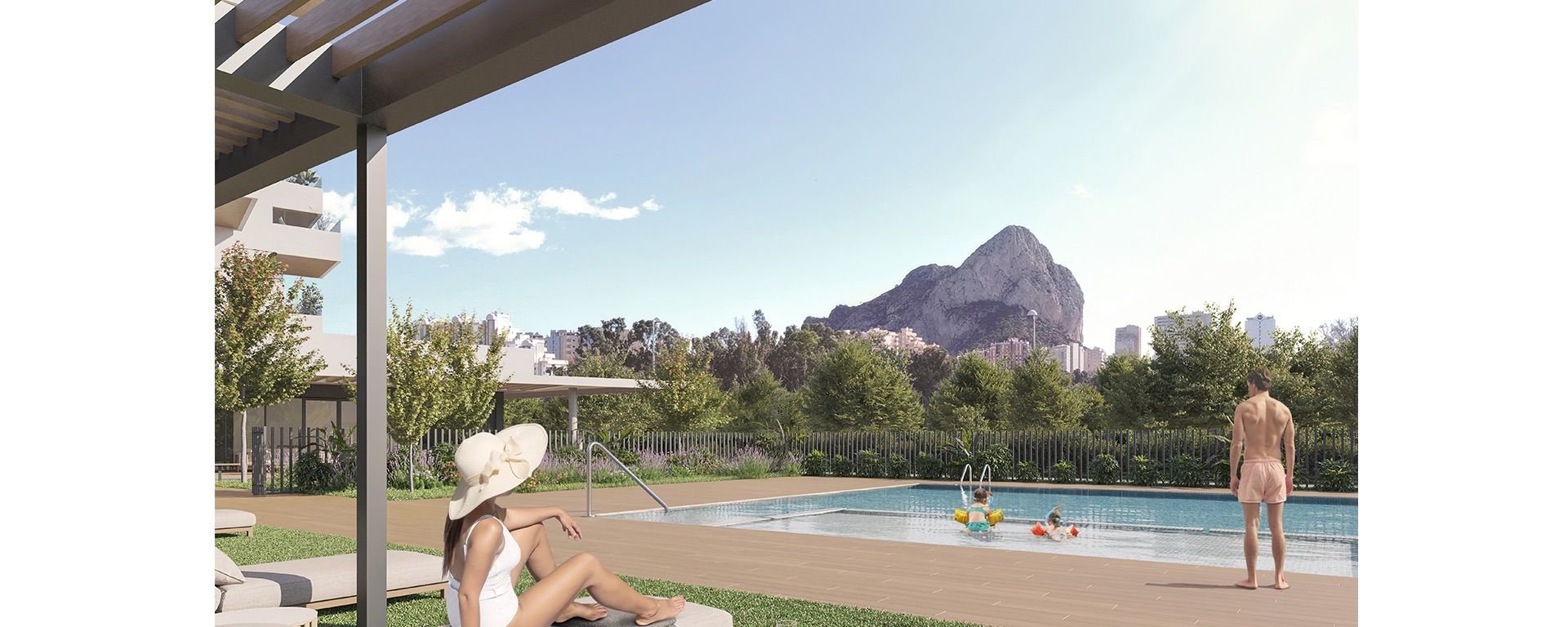 Apartment à Calpe, Alicante, Espagne 2 chambres, 85 m2 No. 98868