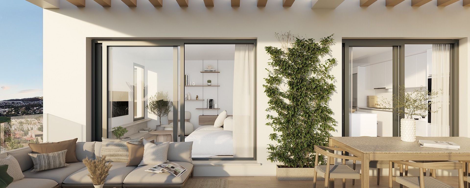 Apartment à Calpe, Alicante, Espagne 2 chambres, 85 m2 No. 98868