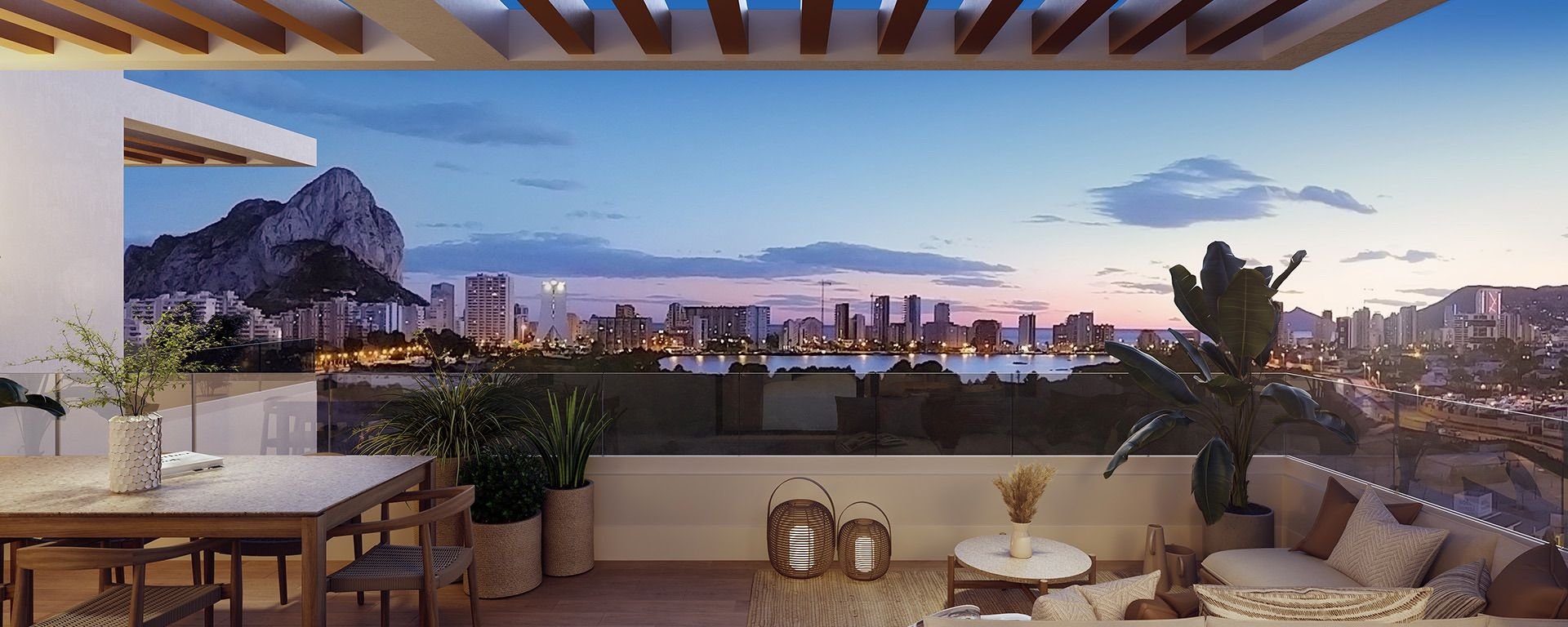 Apartment à Calpe, Alicante, Espagne 2 chambres, 85 m2 No. 98868