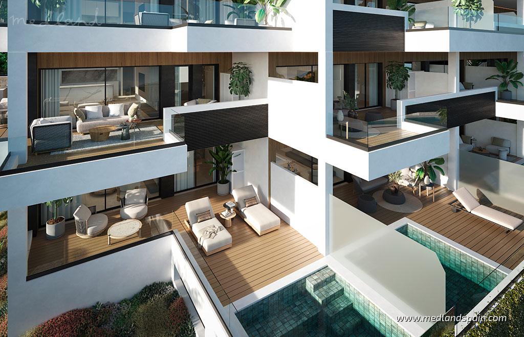 Apartment à Benalmadena, Malaga, Espagne 3 chambres, 120 m2 No. 163060