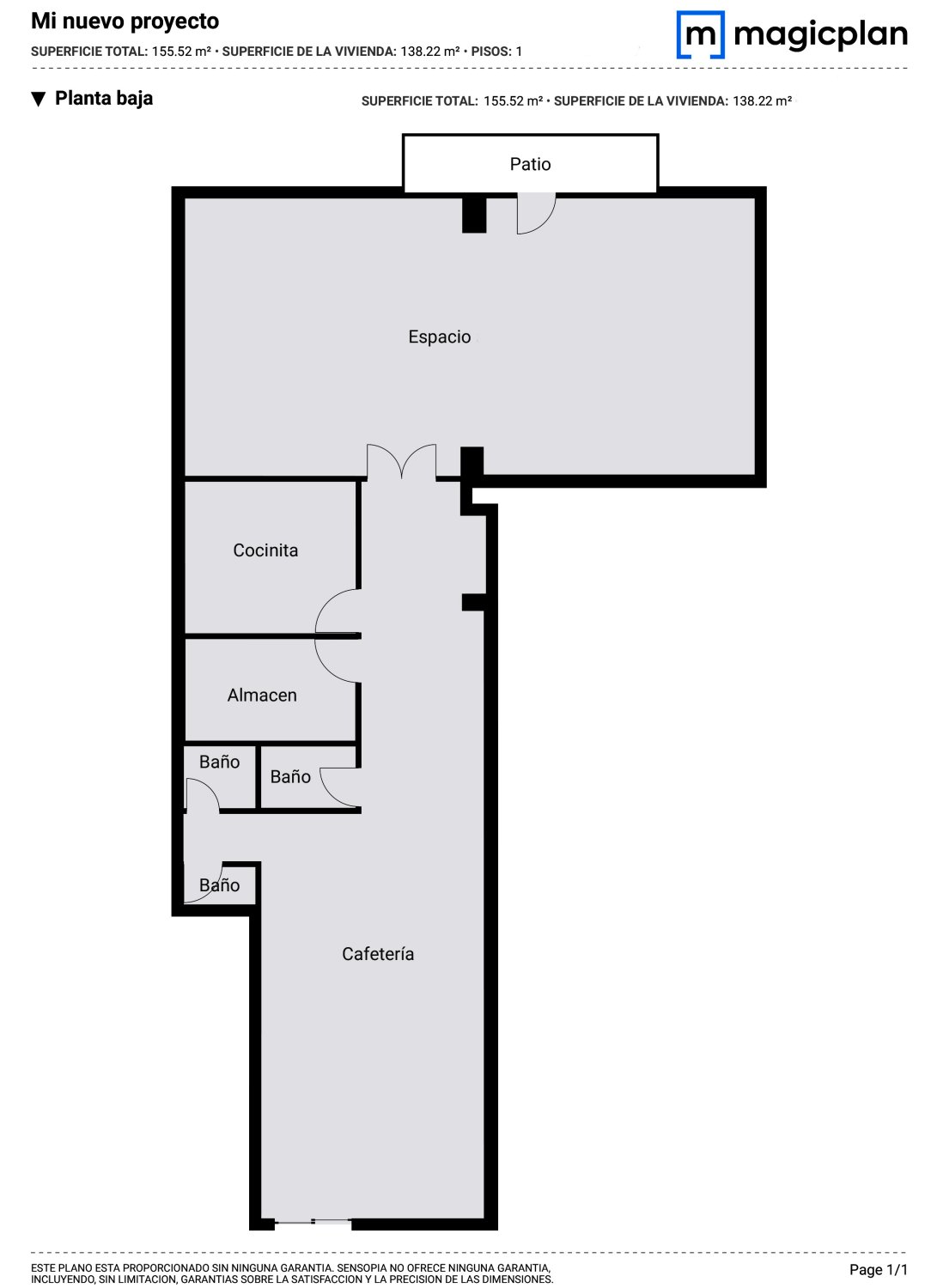 Commercial property in Barcelona, Spain 116 sq.m. No. 167153