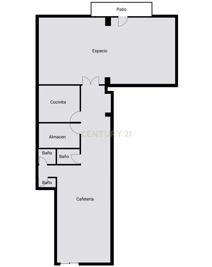 Commercial property in Barcelona, Spain 116 sq.m. No. 167153