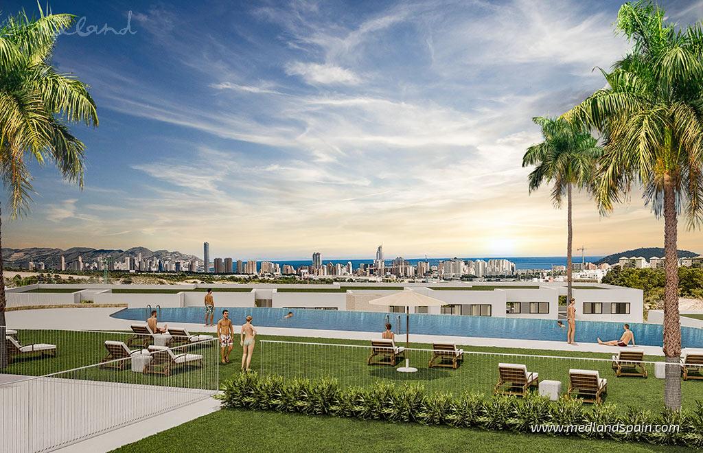 Huoneisto Finestrat, Alicante, Espanja 2 makuuhuonetta, 158.91 m2 No. 148461