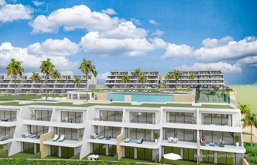 Huoneisto Finestrat, Alicante, Espanja 2 makuuhuonetta, 158.91 m2 No. 148461