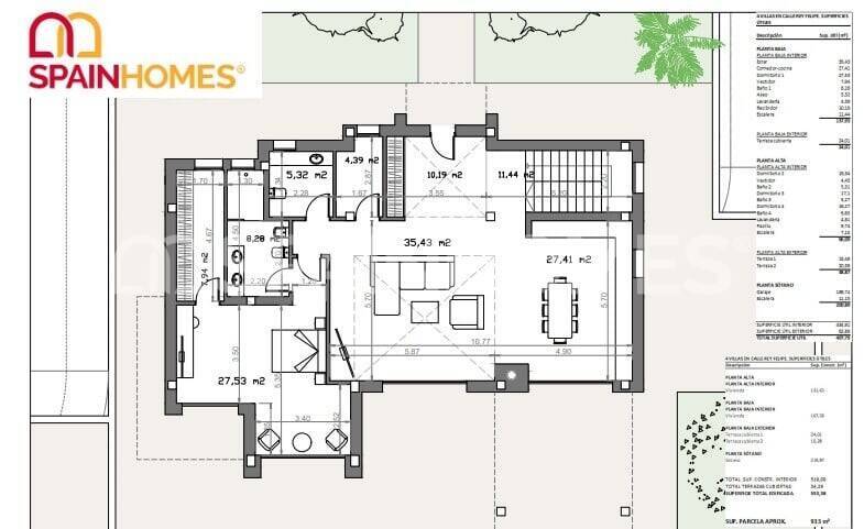 Villa in Finestrat, Alicante, Spain 4 bedrooms, 435 sq.m. No. 60788