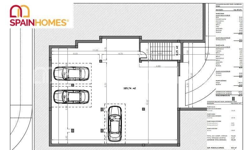 Villa in Finestrat, Alicante, Spain 4 bedrooms, 435 sq.m. No. 60788