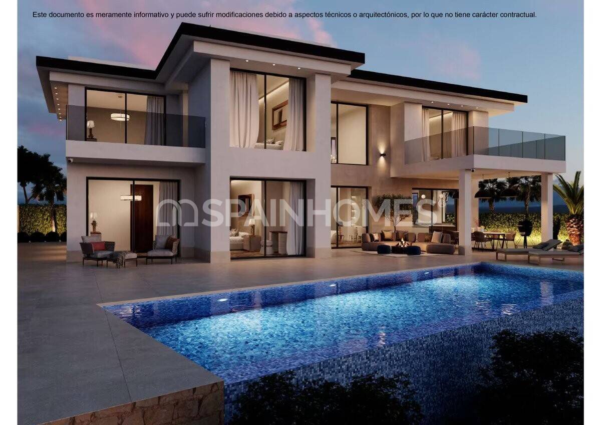 Villa in Finestrat, Alicante, Spain 4 bedrooms, 435 sq.m. No. 60788