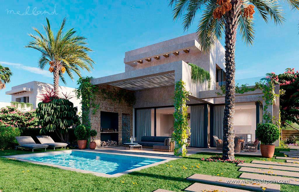 Villa i Palomares, Almeria, Spanien 4 sovrum, 141 kvm. Nr. 167420