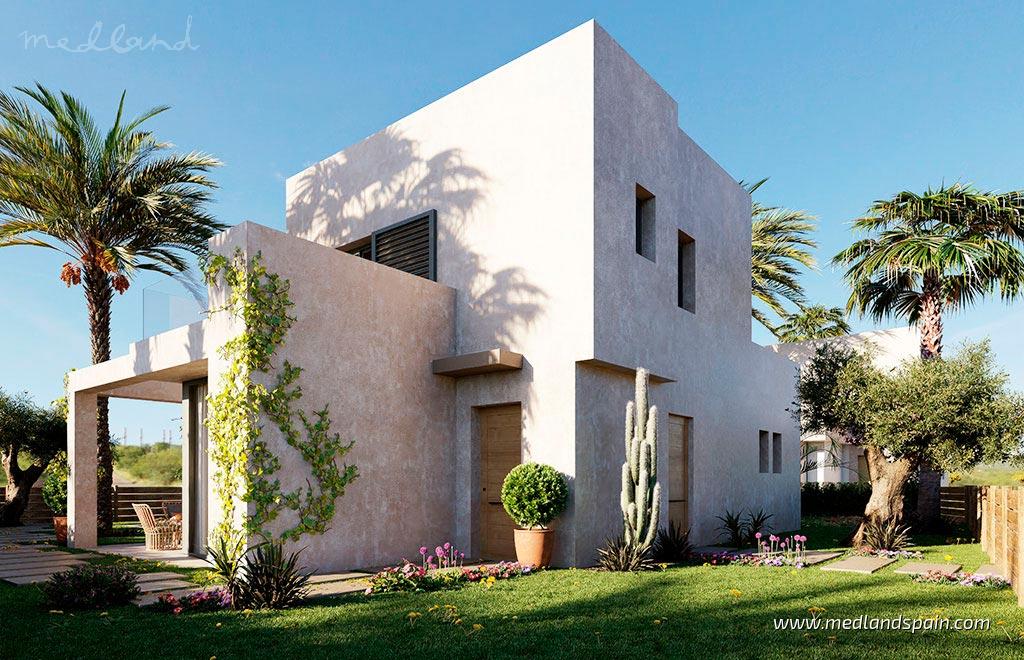 Villa i Palomares, Almeria, Spanien 4 sovrum, 141 kvm. Nr. 167420