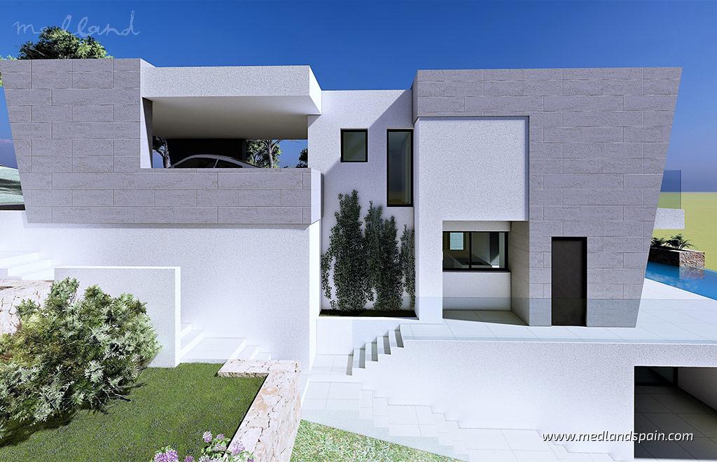 Вилла в Кумбре дель Соль, Аликанте, Испания 3 спальни, 222м2 №144497
