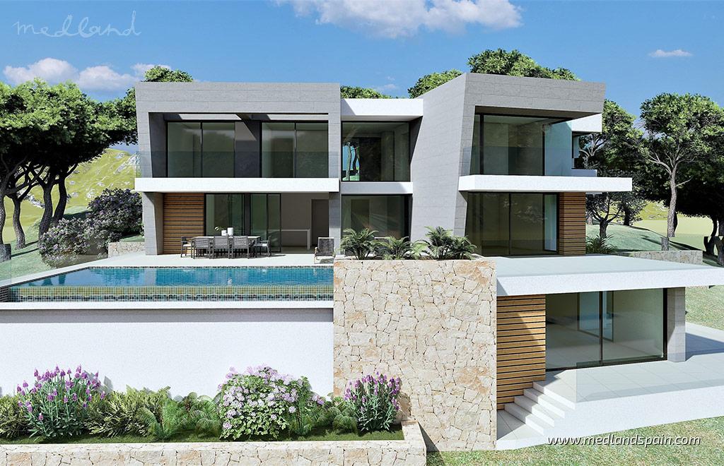 Вилла в Кумбре дель Соль, Аликанте, Испания 3 спальни, 222м2 №144497