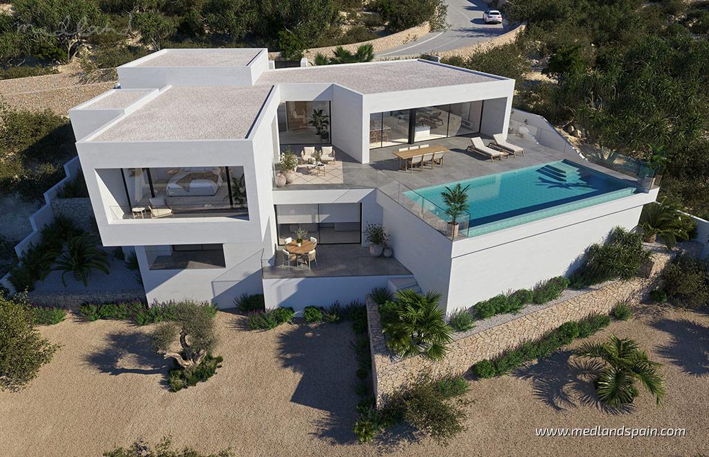 Villa in Cumbre Del Sol, Alicante, Spain 3 bedrooms, 266 sq.m. No. 144496